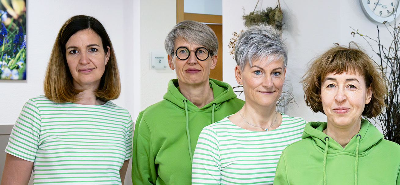 Praxisteam der Praxis Frau Dr. Pohl und Frau Seidl
